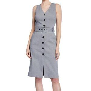 Club Monaco Gray Midi Dress